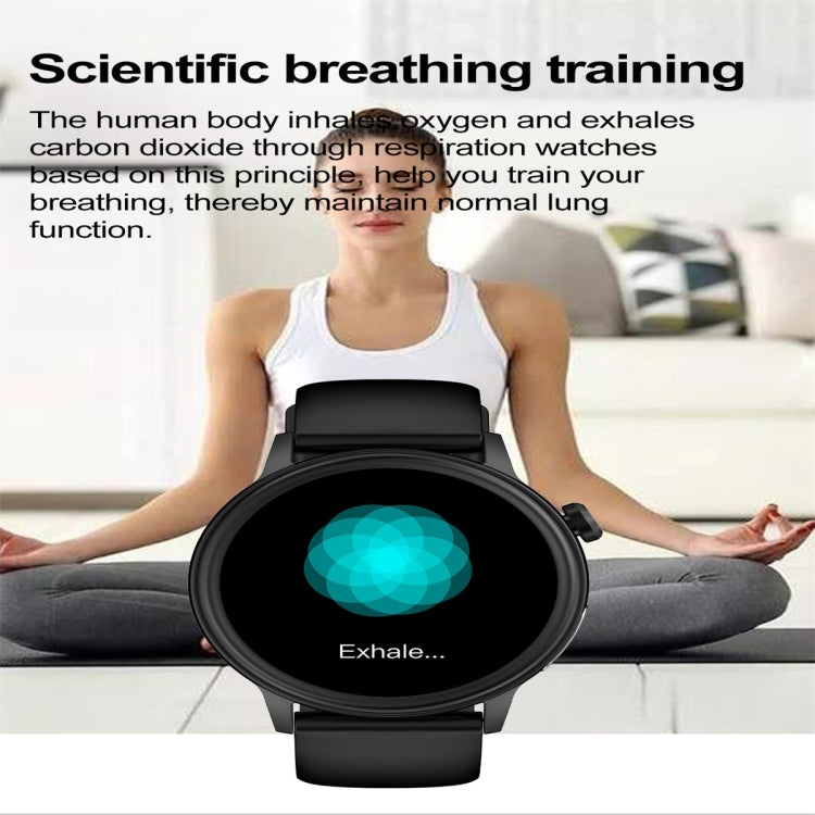 ET470 1.39 inch Color Screen Smart Watch Silicone Strap, Support Bluetooth Call / ECG