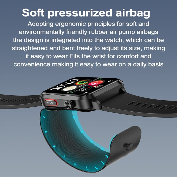 S11 1.92 inch Color Screen Smart Watch, Support Air Pump + Balloon Type Accurate Blood Pressure Testing / ECG