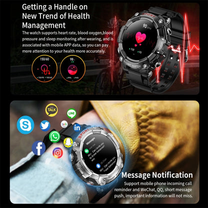 T96 1.52 inch Amoled Screen 2 in 1 Bluetooth Earphone Smart Watch