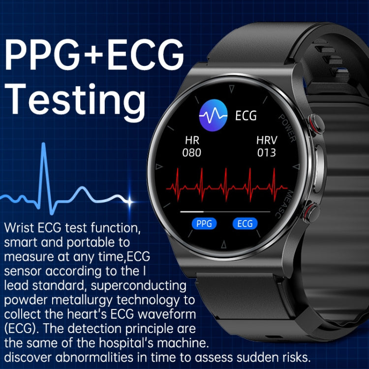 P70 1.3 inch Color Screen Smart Watch, Support Accurate Air Pump Blood Pressure / ECG