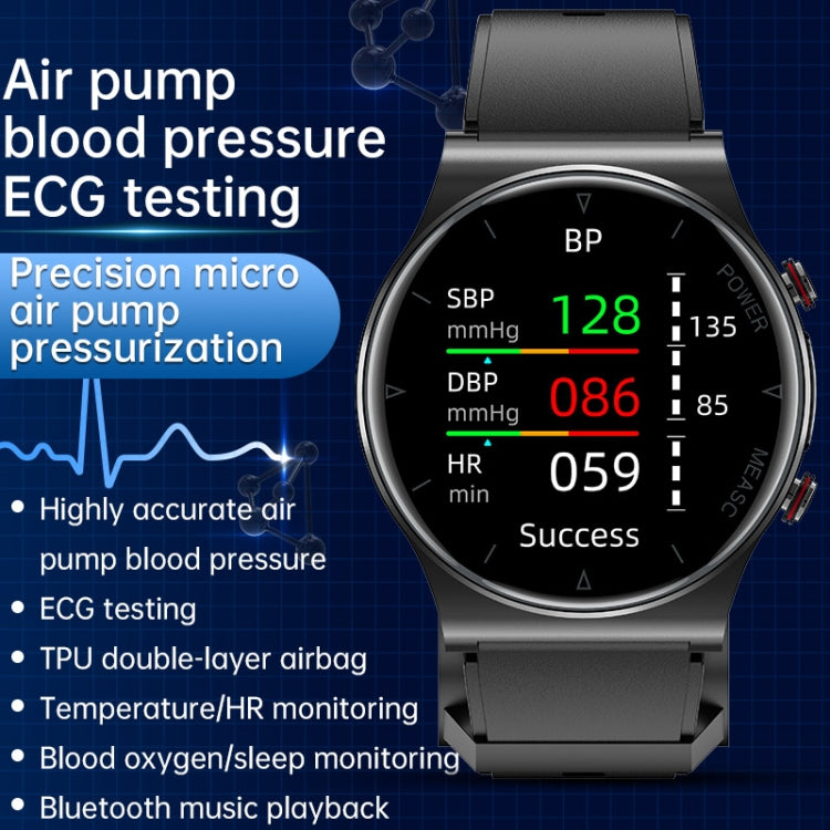 P70 1.3 inch Color Screen Smart Watch, Support Accurate Air Pump Blood Pressure / ECG