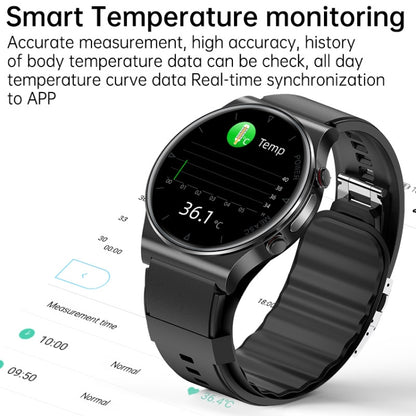 P70 1.3 inch Color Screen Smart Watch, Support Accurate Air Pump Blood Pressure / ECG