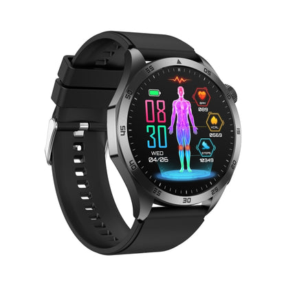 ET485 1.43 inch Color Screen Smart Watch Silicone Strap, Support Bluetooth Call / Micro-physical Examination