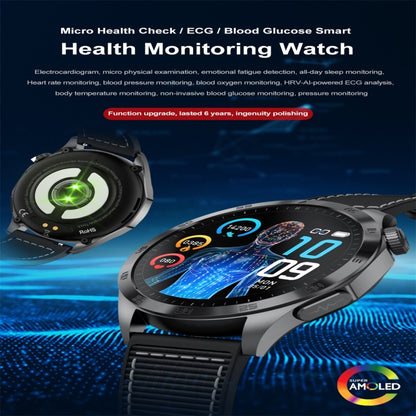 ET485 1.43 inch Color Screen Smart Watch Silicone Strap, Support Bluetooth Call / Micro-physical Examination