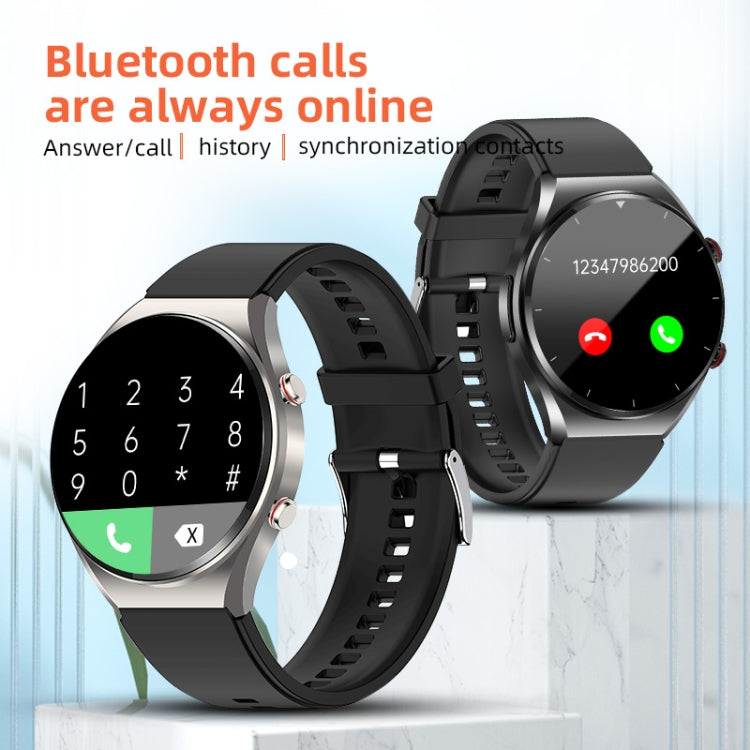 E09 Pro 1.32 inch Color Screen Smart Watch, Support Bluetooth Call / ECG Electrocardiogram