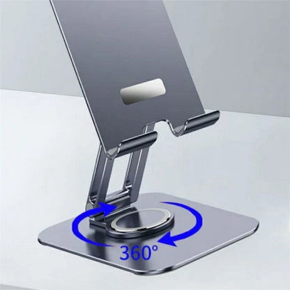 JMARY MK-61 Rotatable Cellphone Tablet Holder Aluminum Alloy Desktop Phone Stand