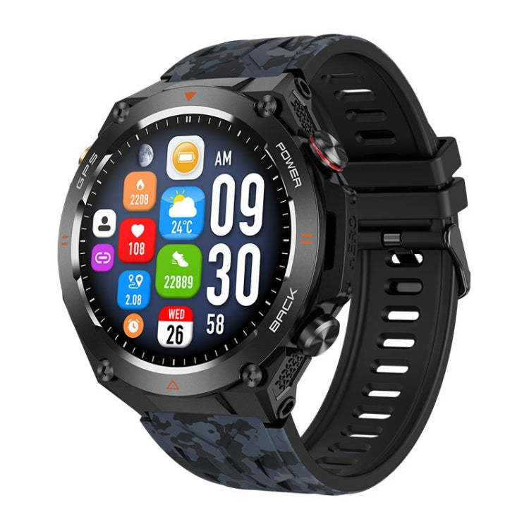 KC82 1.45 inch Color Screen Smart Watch, Support Bluetooth Call / Health Monitoring