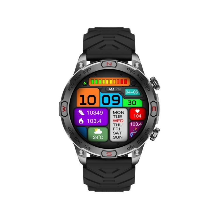 KC86 1.43 inch Color Screen Smart Watch, Support Bluetooth Call / Health Monitoring