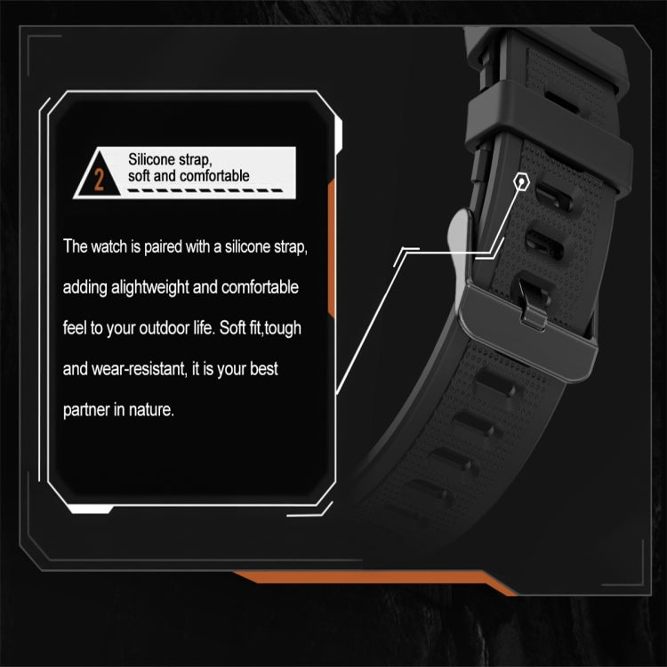 KC86 1.43 inch Color Screen Smart Watch, Support Bluetooth Call / Health Monitoring