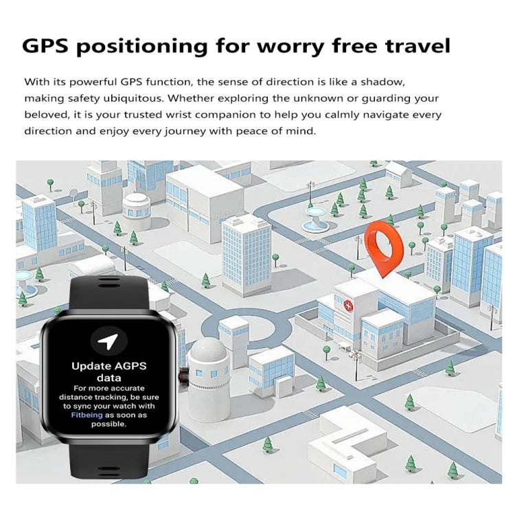 NX22 1.78 inch Color Screen Smart Watch, Support Bluetooth Call / Health Monitoring