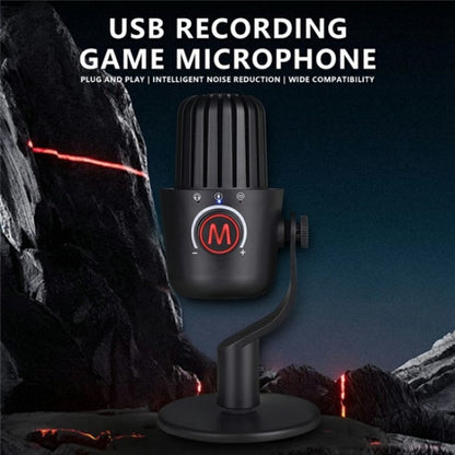 PDO-20 USB Gaming Desktop Microphone Noise Reduction Condenser Microphone, PDO-20