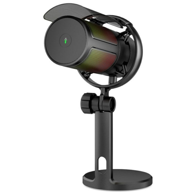 ME6P Professional USB Desktop Recording Microphone with RGB Light, ME6P