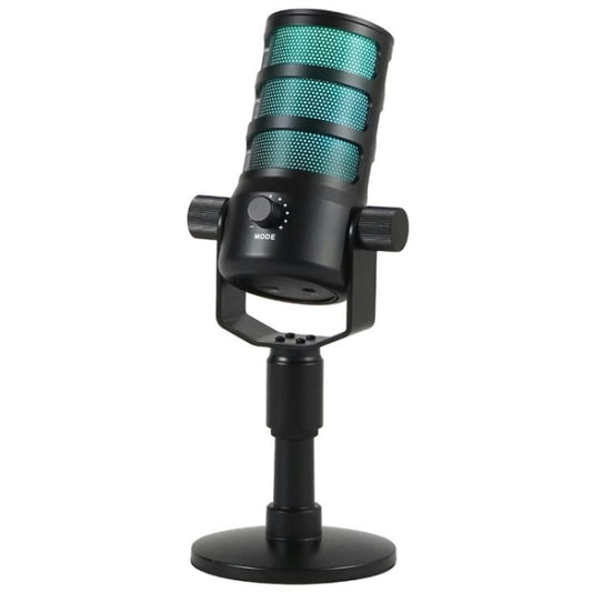 PDO RGB Light Live Streaming Gaming Desktop Noise Reduction Microphone, PDO