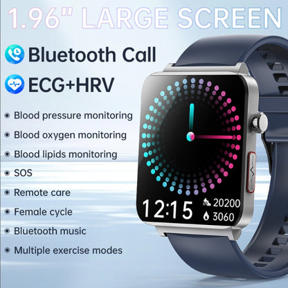 KS03 Pro 1.96 inch Color Screen Smart Watch, Support Bluetooth Call / Health Monitoring