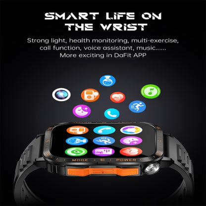 KT79 1.96 inch Color Screen Smart Watch, Support Bluetooth Call / Health Monitoring