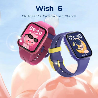 Wish 6 1.69 inch TFT Color Screen IP68 Waterproof Children Companion Smart Watch