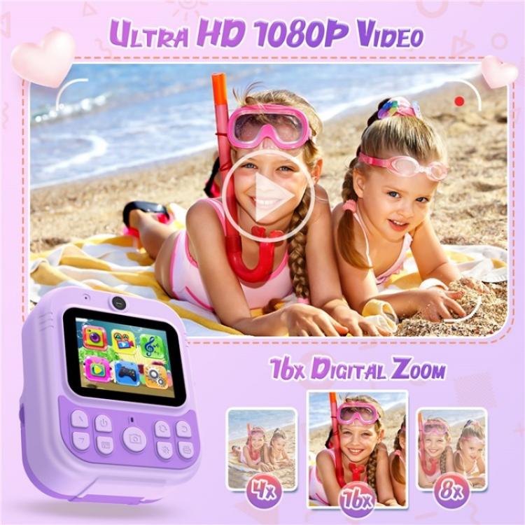 E8 2.4 Inch Screen Photo Printing Video Recorder Multifunctional Kids Dual Lens Camera