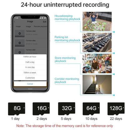 L30 Home Security Real Time Playback Panoramic View Phone Monitoring Mini Intelligent WiFi Camera