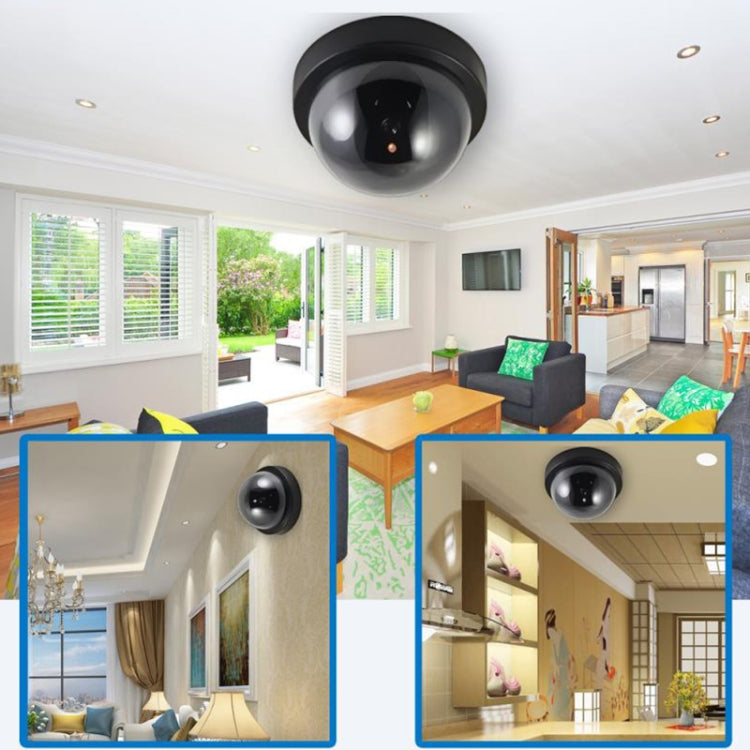 Outdoor Waterproof Infrared CCTV Dummy Dome LED Surveillance Security Camera, Dome LED Surveillance Security Camera