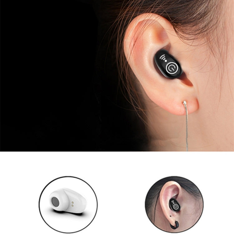 S650 Second Generation Charging Base Mini Bluetooth Earphone Wireless Earbuds Business Invisible Handsfree In-Ear Earphones with Mic