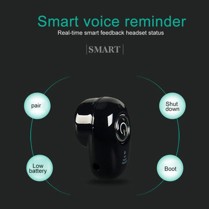 S650 Second Generation Charging Base Mini Bluetooth Earphone Wireless Earbuds Business Invisible Handsfree In-Ear Earphones with Mic