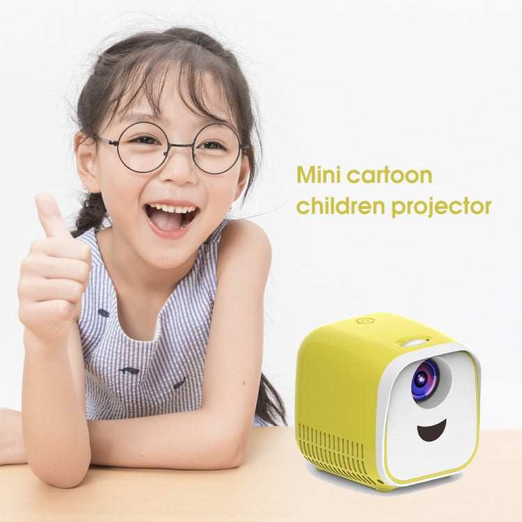 L1 Children Projector Mini Mini LED Portable Home Speaker Projector, US Plug, EU Plug, UK Plug