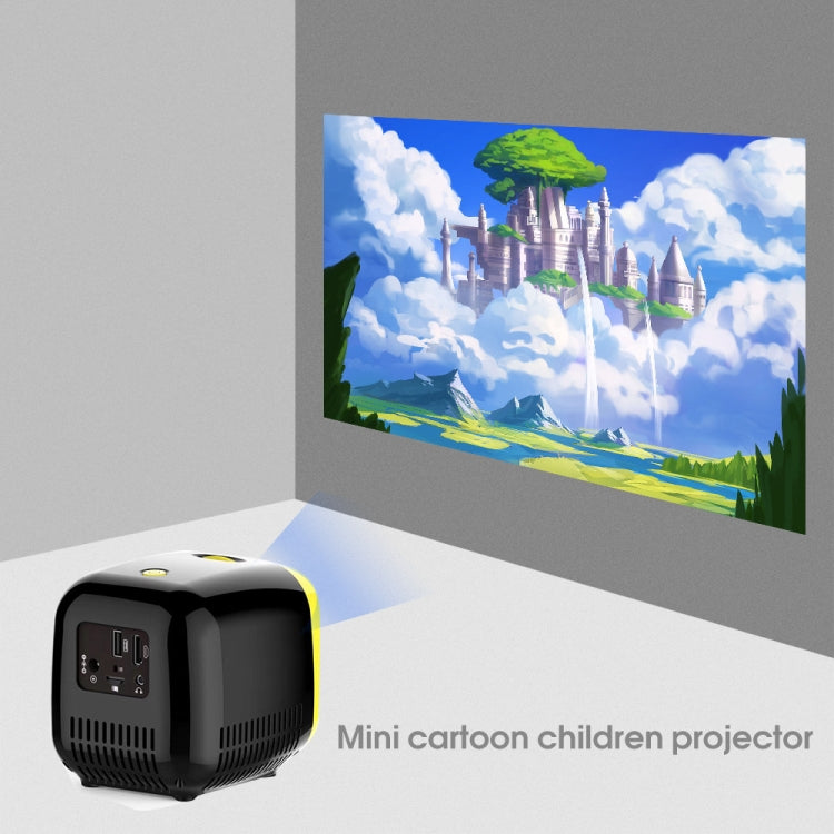 L1 Children Projector Mini Mini LED Portable Home Speaker Projector, US Plug, EU Plug, UK Plug