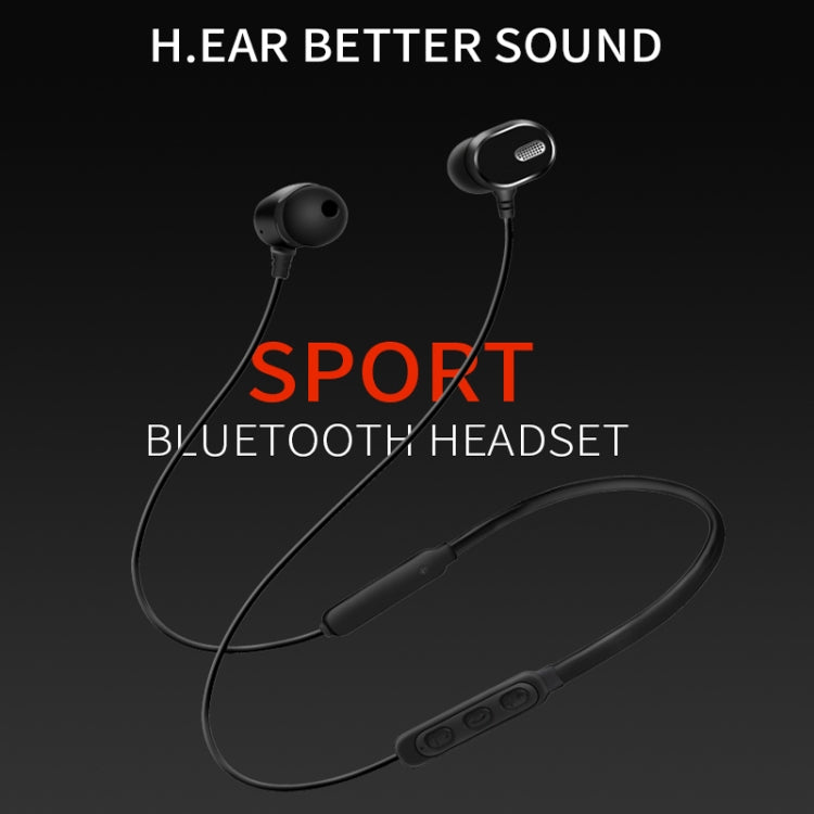 DM-22 Magnetic Bluetooth Earphone DM-22 Neckband Sport headset with Mic Wireless Handsfree Earphoness
