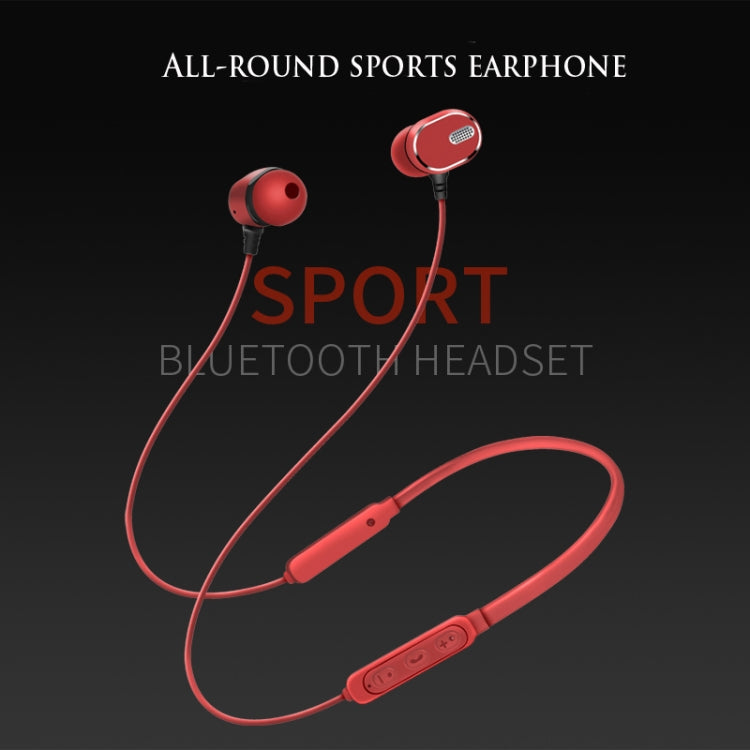 DM-22 Magnetic Bluetooth Earphone DM-22 Neckband Sport headset with Mic Wireless Handsfree Earphoness