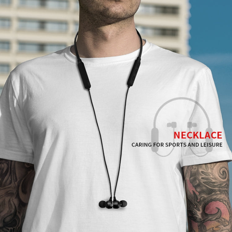 DM-22 Magnetic Bluetooth Earphone DM-22 Neckband Sport headset with Mic Wireless Handsfree Earphoness