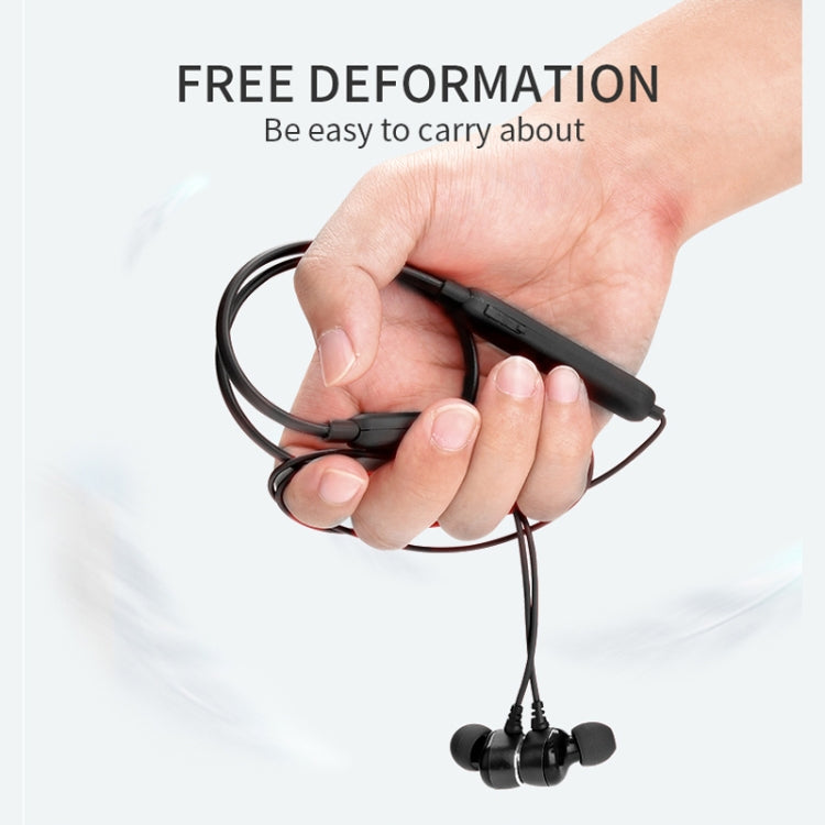 DM-22 Magnetic Bluetooth Earphone DM-22 Neckband Sport headset with Mic Wireless Handsfree Earphoness