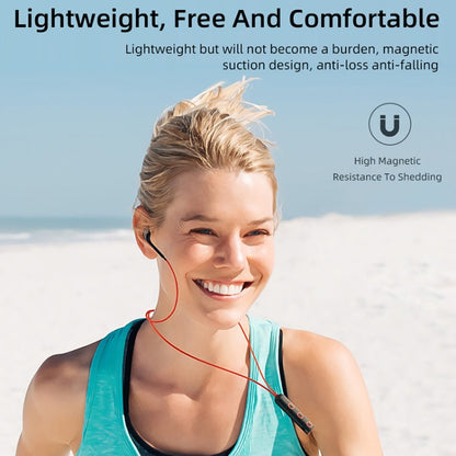 BT313 Magnetic Earbuds Sport Wireless Headphone Handsfree bluetooth HD Stereo Bass Headsets with Mic