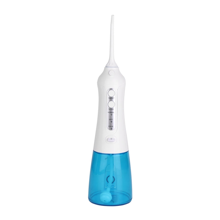 Wireless Water Floss Cleaner Portable 1400mAh USB-Rechargeable Water Flosser IPX7 Waterproof Oral Irrigator, Water Tannk Capacity: 300ML, WF201K-2