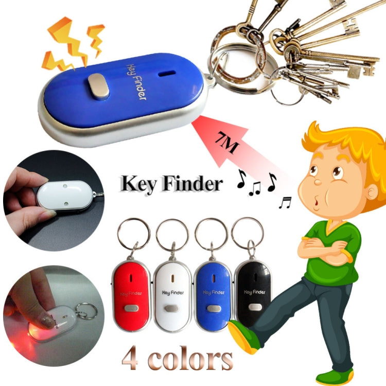 Mini LED Whistle Key Finder Flashing Beeping Remote Lost Keyfinder Locator Keyring for children