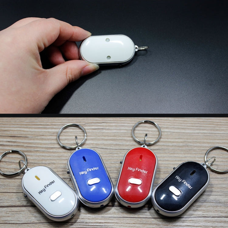 Mini LED Whistle Key Finder Flashing Beeping Remote Lost Keyfinder Locator Keyring for children