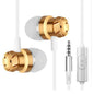 3.5mm Wired Headphones Handsfree Headset In Ear Earphone Earbuds with Mic for Xiomi Iphone MP3 Player Laptop