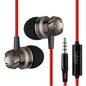 3.5mm Wired Headphones Handsfree Headset In Ear Earphone Earbuds with Mic for Xiomi Iphone MP3 Player Laptop