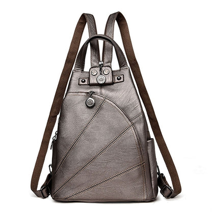 Women Anti-theft Leather Backpacks Ladies Backpacks
