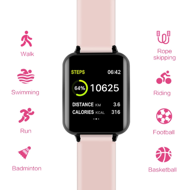 B57 1.3 inch IPS Color Screen Smart Watch IP67 Waterproof,Support Message Reminder / Heart Rate Monitor / Sedentary Reminder / Blood Pressure Monitoring/ Sleeping Monitoring