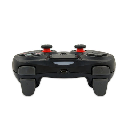 Rubberized Wireless Game Controller Bluetooth Handle for PS4 Host