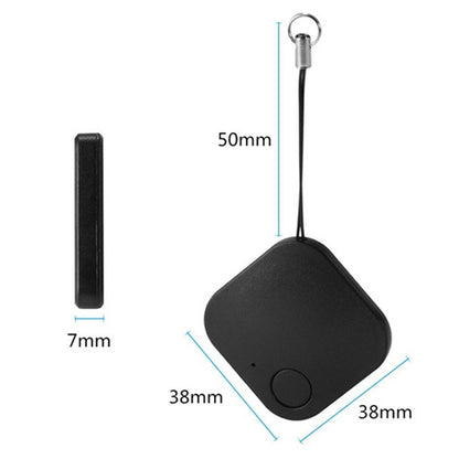 Portable Mini Square Anti Lost Device Smart Bluetooth Remote Anti Theft Keychain Alarm