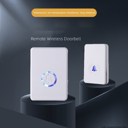 Villa Home Remote Doorbell 48 Classic Music Smart Wireless Doorbell, US Plug