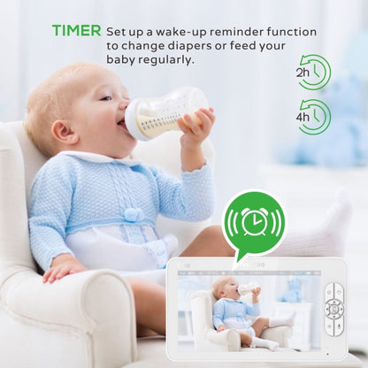 SM70 7-inch 720 x 1080P Wireless Baby Monitor Camera Temperature Monitor 2 Way Audio, SM70 UK Plug, SM70 AU Plug, SM70 US Plug