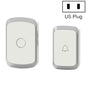 CACAZI A20 Smart Home Wireless Doorbell Digital Music Remote Control Waterproof Doorbell, US Plug, UK Plug, EU Plug