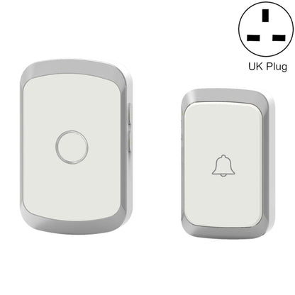 CACAZI A20 Smart Home Wireless Doorbell Digital Music Remote Control Waterproof Doorbell, US Plug, UK Plug, EU Plug