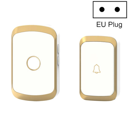 CACAZI A20 Smart Home Wireless Doorbell Digital Music Remote Control Waterproof Doorbell, US Plug, UK Plug, EU Plug