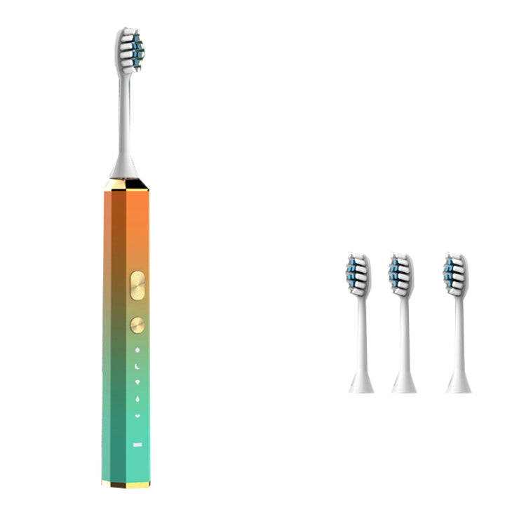 V6 Adult Magnetic Levitation Sonic Household Smart Electric Toothbrush Couple Soft Toothbrush, Style:, Charge Model, Wireless Charge Model