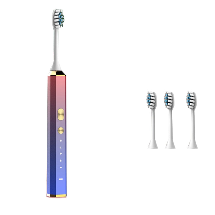 V6 Adult Magnetic Levitation Sonic Household Smart Electric Toothbrush Couple Soft Toothbrush, Style:, Charge Model, Wireless Charge Model