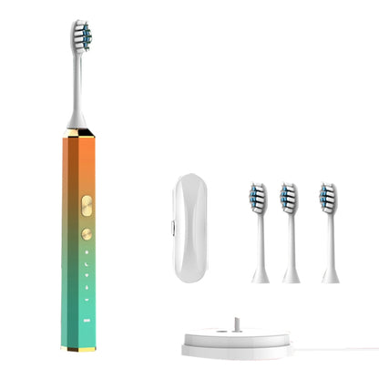 V6 Adult Magnetic Levitation Sonic Household Smart Electric Toothbrush Couple Soft Toothbrush, Style:, Charge Model, Wireless Charge Model