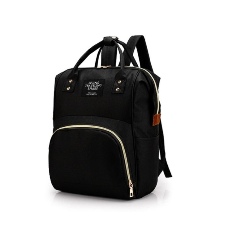 Mummy Bag Large Capacity Multifunctional Backpack Waterproof Baby Bottle Diaper Bag, Red, Green, Black, Pink Red, Red Beige Blue, Red White Blue, Light Pink, Pink, Dark Blue, Light Blue